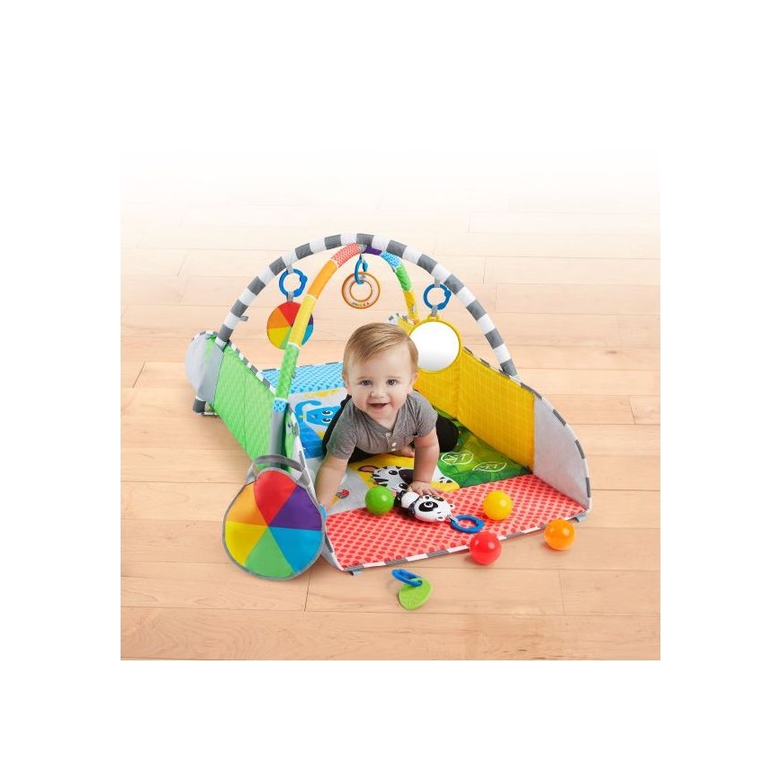 Baby Einstein - Dječja dekica za igru 5u1 PATCH'S COLOR PLAYSPACE 3xAAA