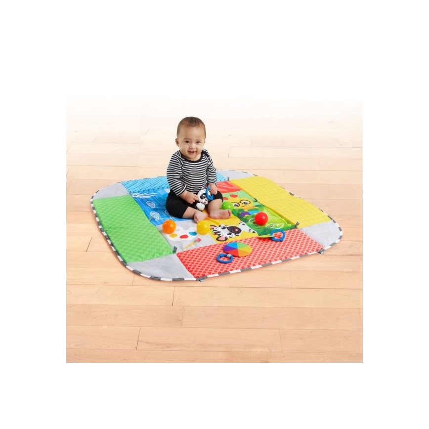 Baby Einstein - Dječja dekica za igru 5u1 PATCH'S COLOR PLAYSPACE 3xAAA