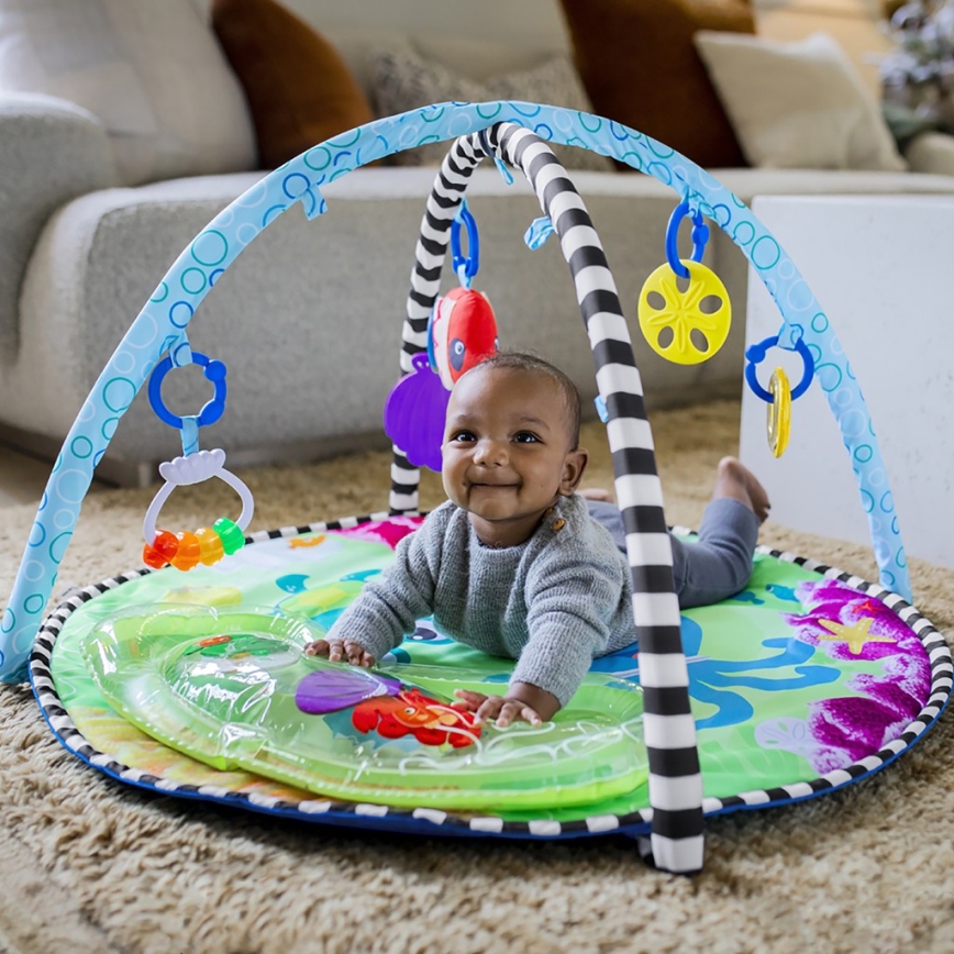 Baby Einstein - Dječja igračka deka s vodnom podlogom 2u1 SEA FLOOR EXPLORERS