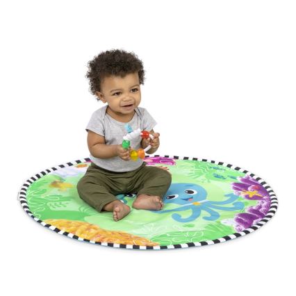 Baby Einstein - Dječja igračka deka s vodnom podlogom 2u1 SEA FLOOR EXPLORERS