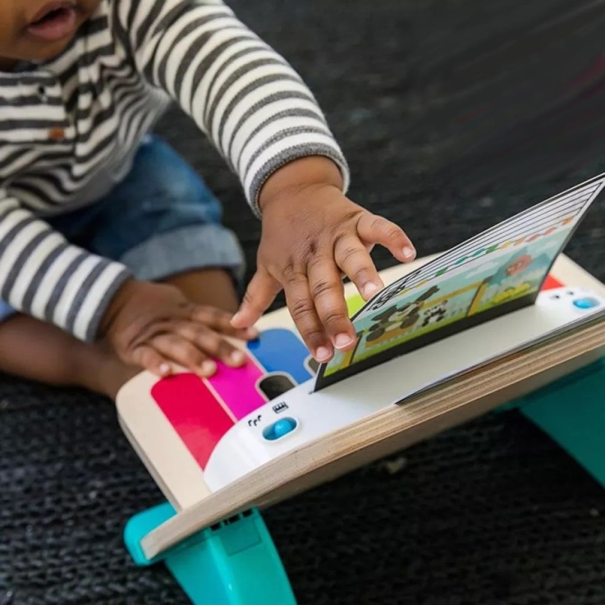 Baby Einstein - Drvena glazbena igračka MAGIC TOUCH 3xAA klavir
