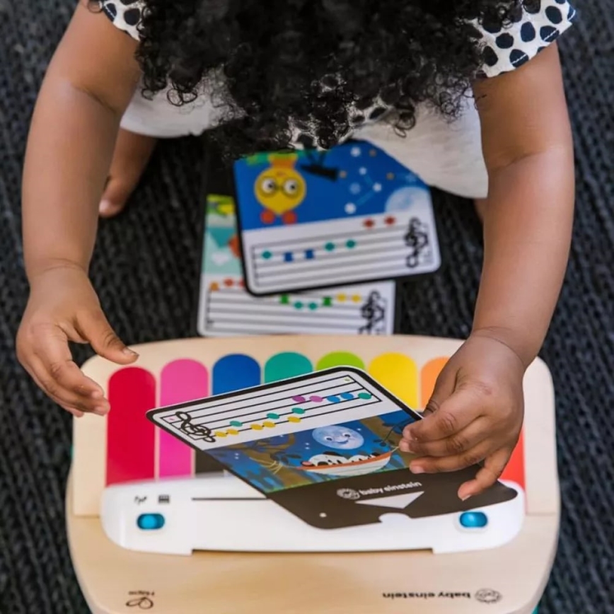 Baby Einstein - Drvena glazbena igračka MAGIC TOUCH 3xAA klavir
