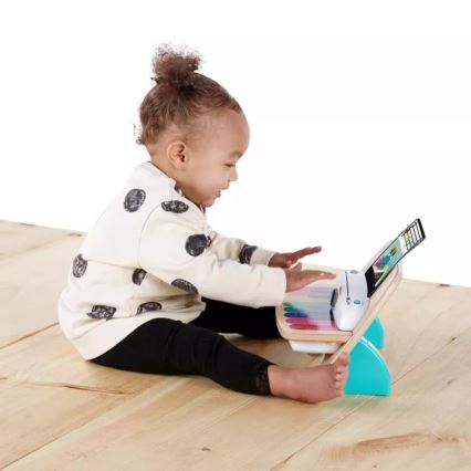 Baby Einstein - Drvena glazbena igračka MAGIC TOUCH 3xAA klavir