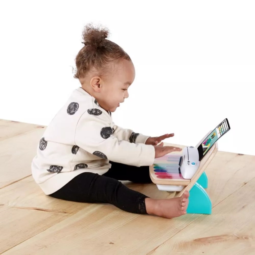Baby Einstein - Drvena glazbena igračka MAGIC TOUCH 3xAA klavir