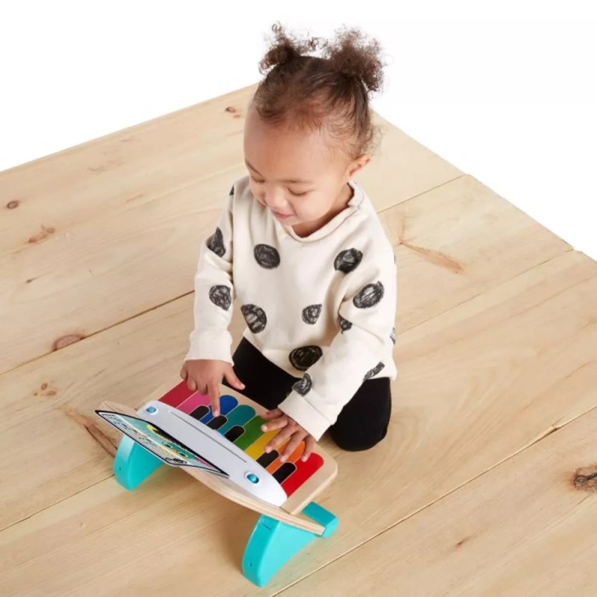 Baby Einstein - Drvena glazbena igračka MAGIC TOUCH 3xAA klavir