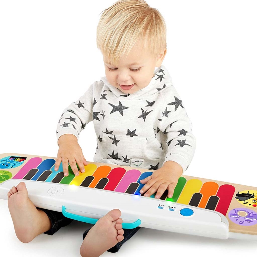 Baby Einstein - Drvena glazbena igračka MAGIC TOUCH klavijatura