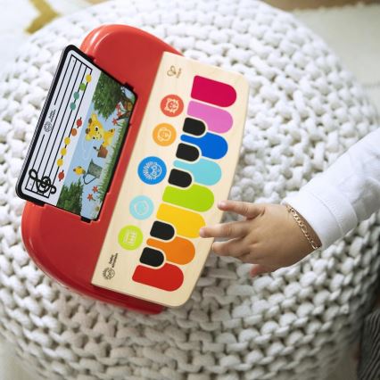 Baby Einstein - Drvena glazbena igračka MAGIC TOUCH klavir 3xAA
