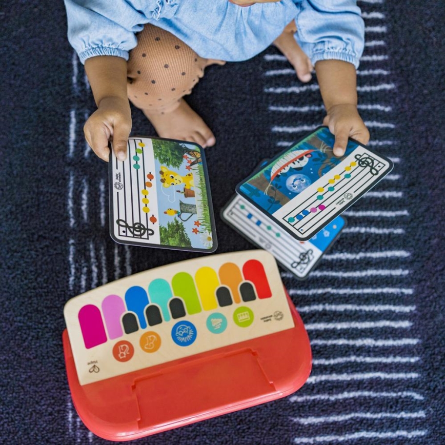 Baby Einstein - Drvena glazbena igračka MAGIC TOUCH klavir 3xAA