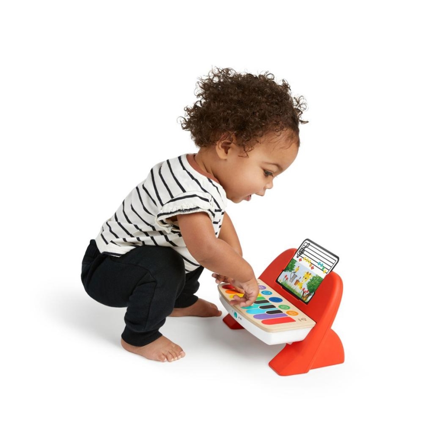 Baby Einstein - Drvena glazbena igračka MAGIC TOUCH klavir 3xAA