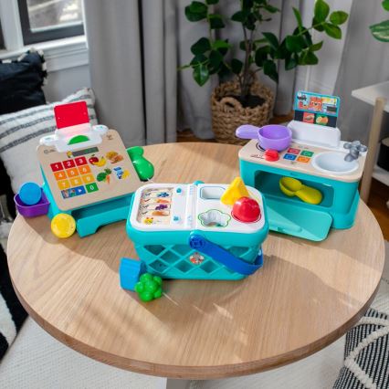 Baby Einstein - Glazbena igračka MAGIC TOUCH kuhinjica 3xAA