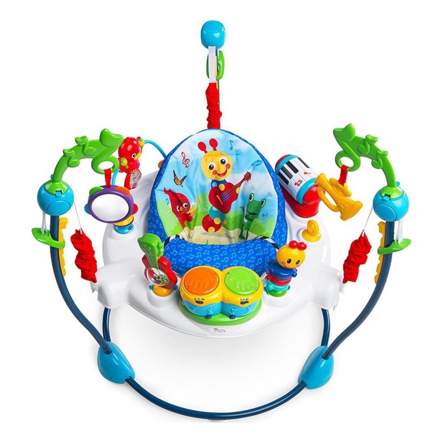 Baby Einstein - Skakalica za bebe 2u1 NEIGHBORHOOD SYMPHONY 3xAA
