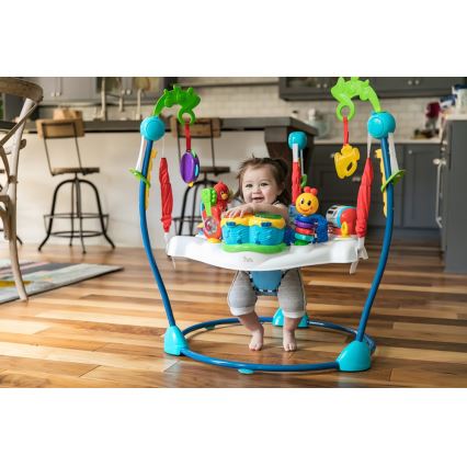 Baby Einstein - Skakalica za bebe 2u1 NEIGHBORHOOD SYMPHONY 3xAA
