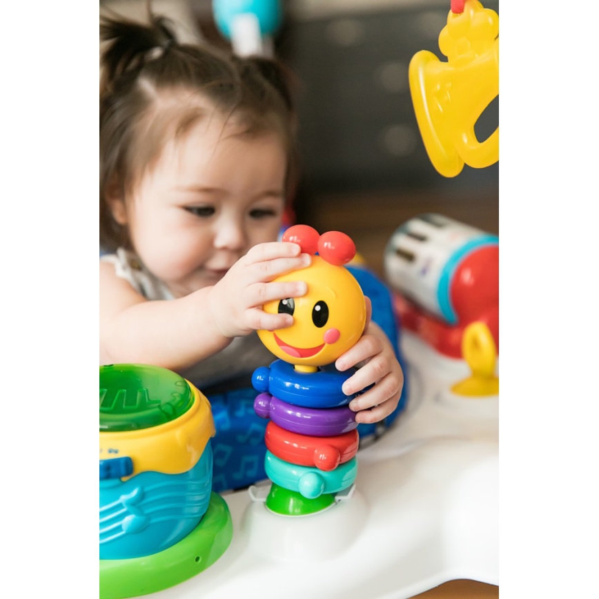 Baby Einstein - Skakalica za bebe 2u1 NEIGHBORHOOD SYMPHONY 3xAA