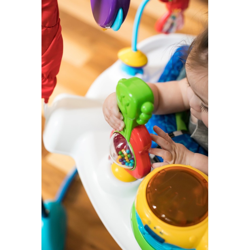 Baby Einstein - Skakalica za bebe 2u1 NEIGHBORHOOD SYMPHONY 3xAA