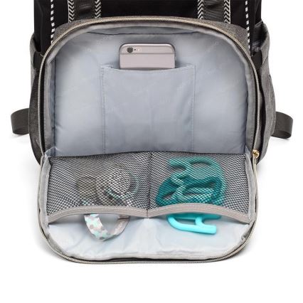 BabyOno - Torba za presvlačenje za dječju kolica Oslo Style crna