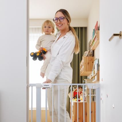 BabyOno - Sigurnosna ograda 75-96 cm bijela