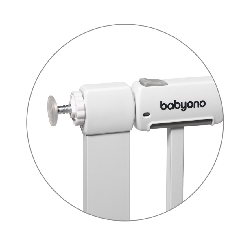 BabyOno - Sigurnosna ograda 75-96 cm bijela