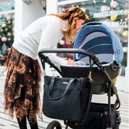 BabyOno - Torba za presvlačenje za dječja kolica Coco crna