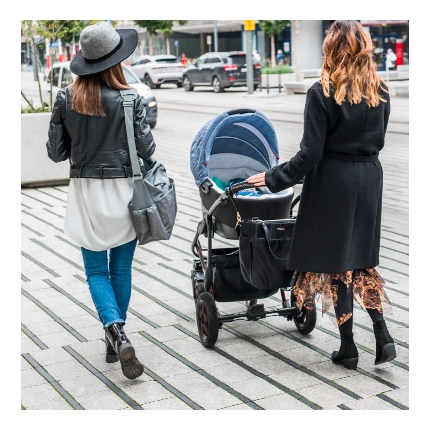 BabyOno - Torba za prematanje za kolica Coco crna