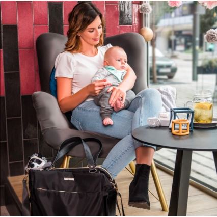 BabyOno - Torba za prematanje za kolica Coco crna