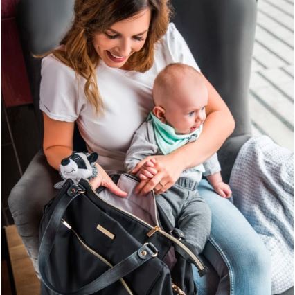 BabyOno - Torba za prematanje za kolica Coco crna