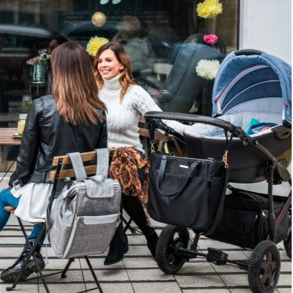BabyOno - Torba za prematanje za kolica Coco crna