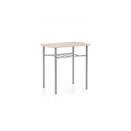 Balkonski set LANCE 82x50 cm metal/hrast sonoma