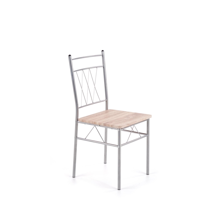 Balkonski set LANCE 82x50 cm metal/hrast sonoma
