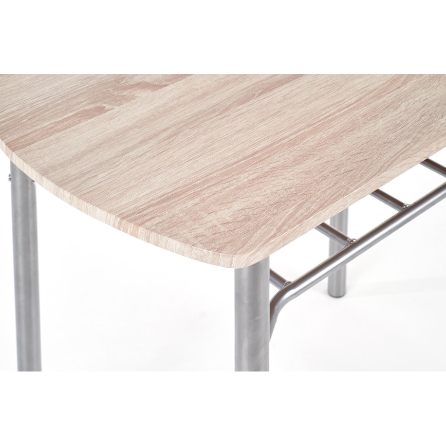 Balkonski set LANCE 82x50 cm metal/hrast sonoma