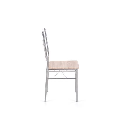 Balkonski set LANCE 82x50 cm metal/hrast sonoma