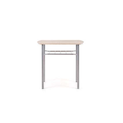 Balkonski set LANCE 82x50 cm metal/hrast sonoma
