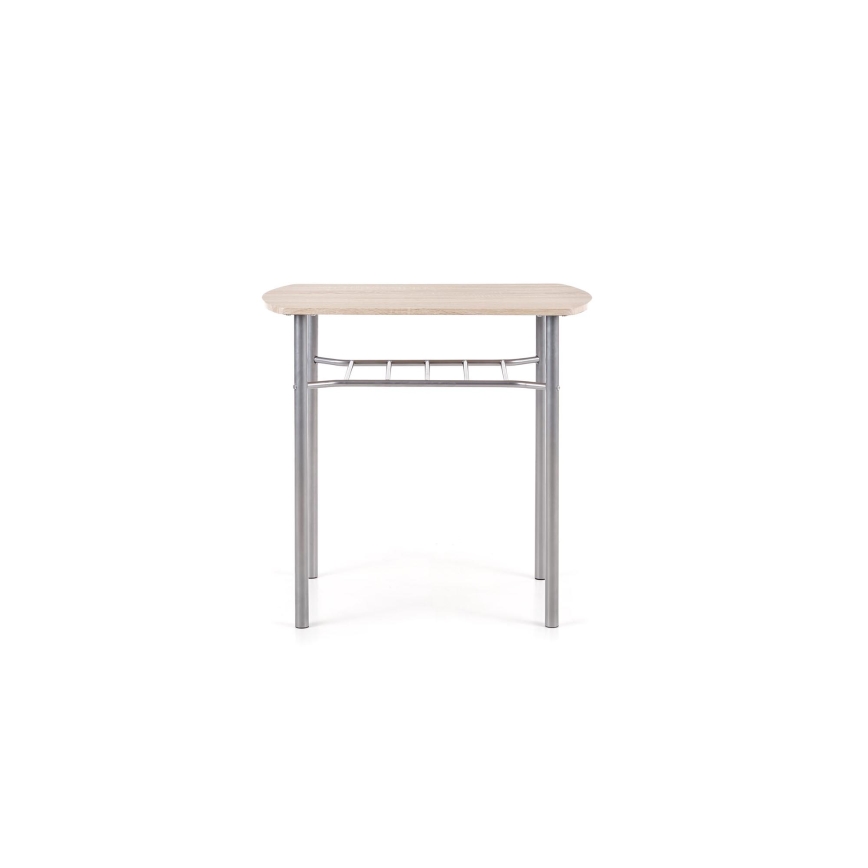Balkonski set LANCE 82x50 cm metal/hrast sonoma