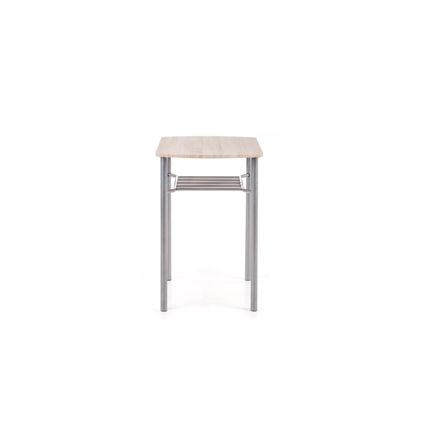 Balkonski set LANCE 82x50 cm metal/hrast sonoma