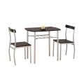 Balkonski set LANCE 82x50 cm metal/wenge