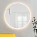 Baltica Design - Zidno kupaonsko ogledalo s pozadinskim LED osvjetljenjem BRIGHT LED/15W/230V 3000K Ø 100 cm IP65