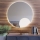 Baltica Design - zidno LED kupaonsko ogledalo s pozadinskim osvjetljenjem BRIGHT LED, 15 W, 230 V, 4500 K, promjer 60 cm, IP65