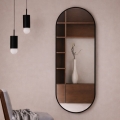 Baltica Design - Zidno ogledalo TINY BORDER 140x60 cm crno