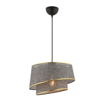 BARETTE Viseća lampa 1xE27/60W/230V Siva/Zlato