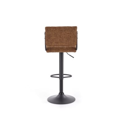Barska stolica 109x46 cm crna/smeđa