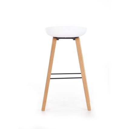 Barska stolica 81x51 cm bež/bijela