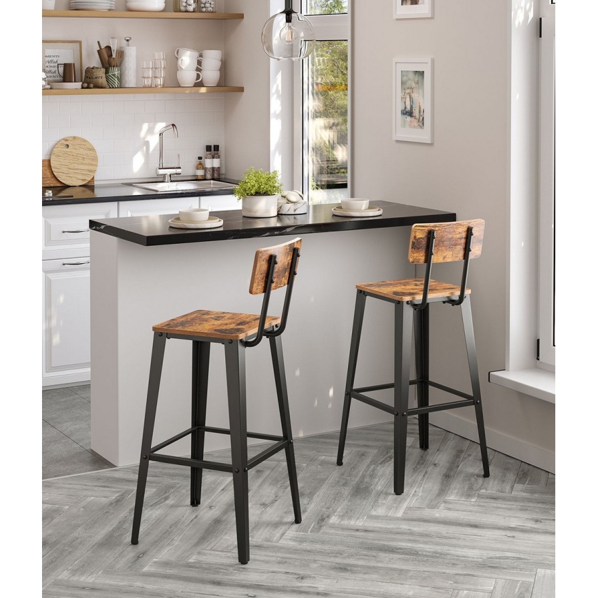 Barska stolica AVEN smeđa/crna