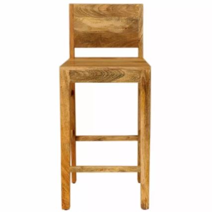 Barska stolica HINA 105x45 cm masivni/mangovac