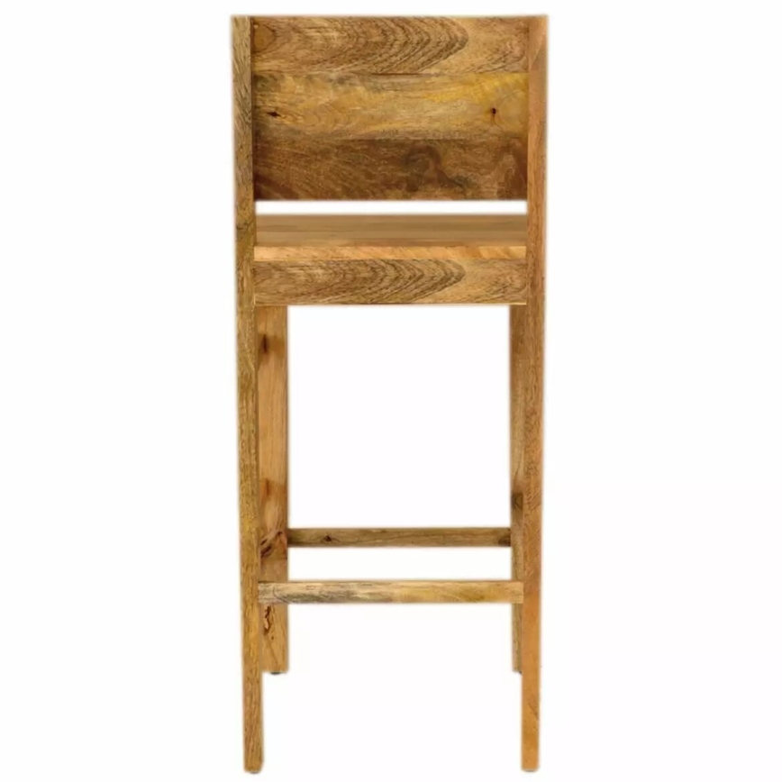 Barska stolica HINA 105x45 cm masivni/mangovac