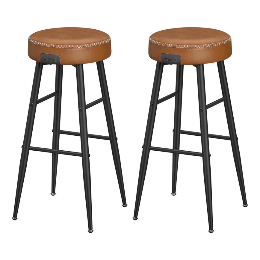 Barska stolica LIOR smeđa/crna