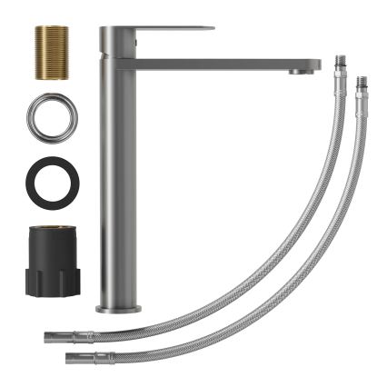 Baterija za umivaonik TARNBY 27,3 cm, praškasto siva