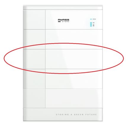 Baterijski modul AMASSTORE GTX3000HV 2,56 kWh