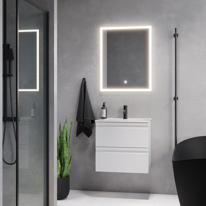 BATH DELUXE 01-060-07-58-00 - LED Kupaonsko ogledalo s pozadinskim osvjetljenjem FORNAES LED/14,3W/230V IP44
