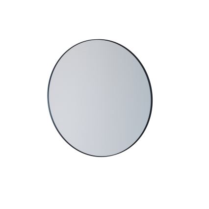 BATH DELUXE 01-060-09-02-00 - Kupaonsko ogledalo BORGSTED promjera 60 cm crne boje