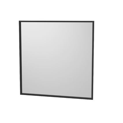 BATH DELUXE 01-080-05-02-00 - Kupaonsko ogledalo BORGSTED 80x80 cm crna