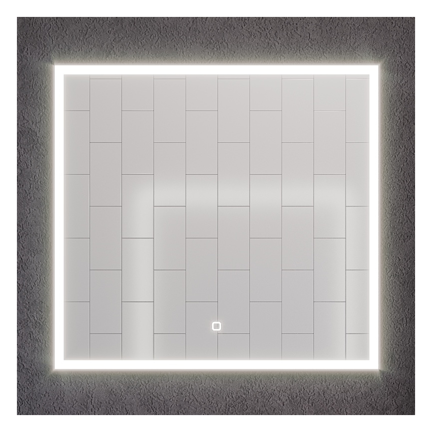 BATH DELUXE 01-080-07-58-00 - LED Kupaonsko ogledalo s pozadinskim osvjetljenjem FORNAES LED/15,6W/230V IP44